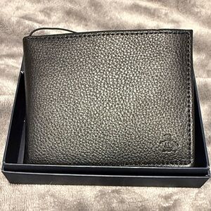 Original Penguin Black Leather Wallet